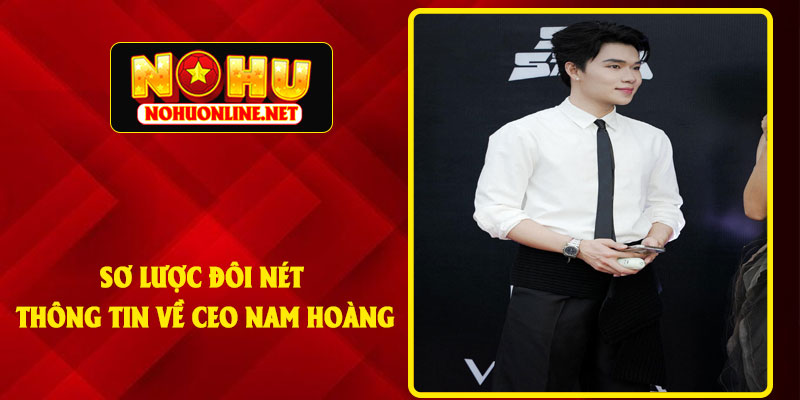 Sơ Lược Đôi Nét Thông Tin Về CEO Nam Hoàng